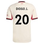 Günstige Fußballtrikots Liverpool Diogo J 20 Auswärtstrikot 2025-26 Kurzarm